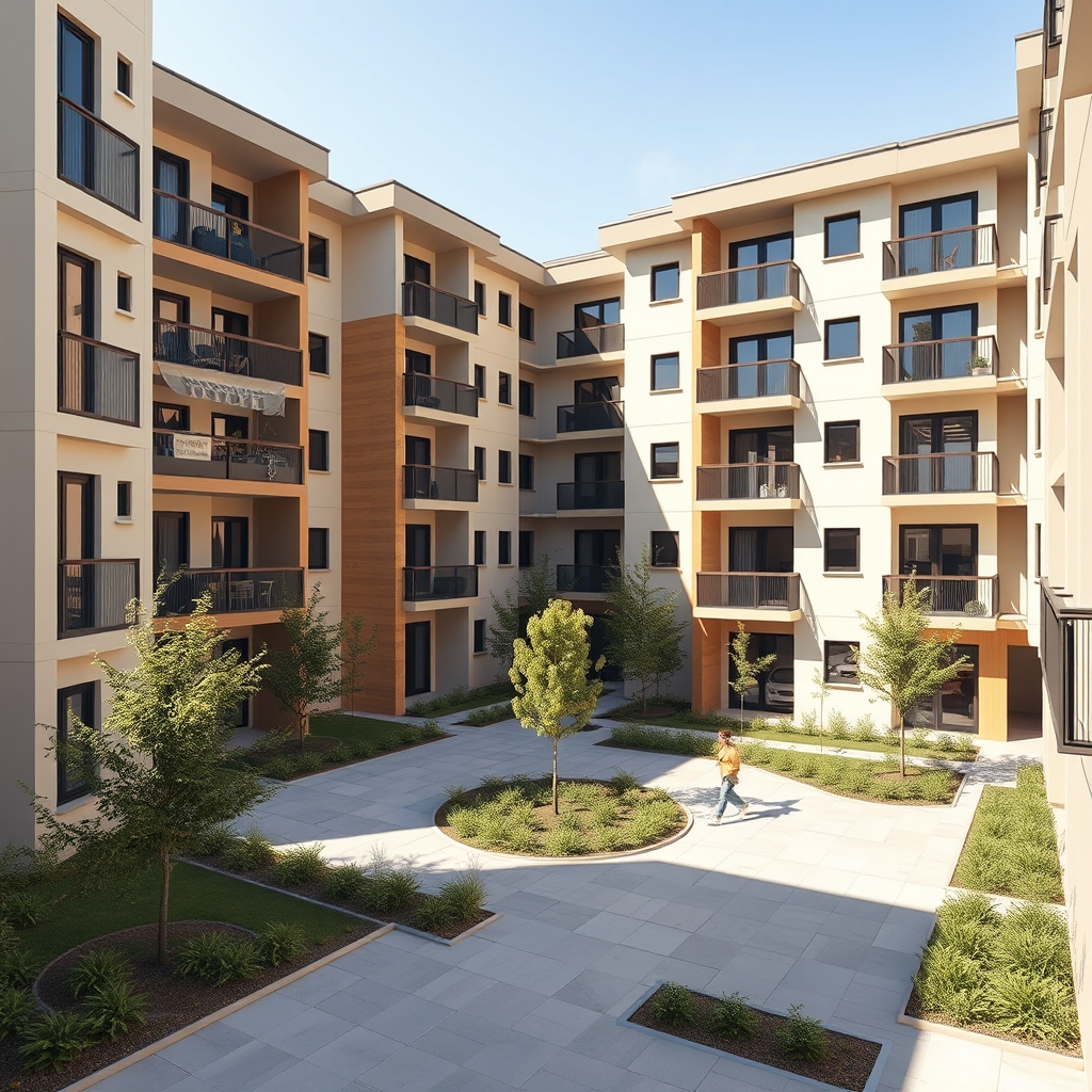 Tekirdağ Koru Konutları — 4+1 daire