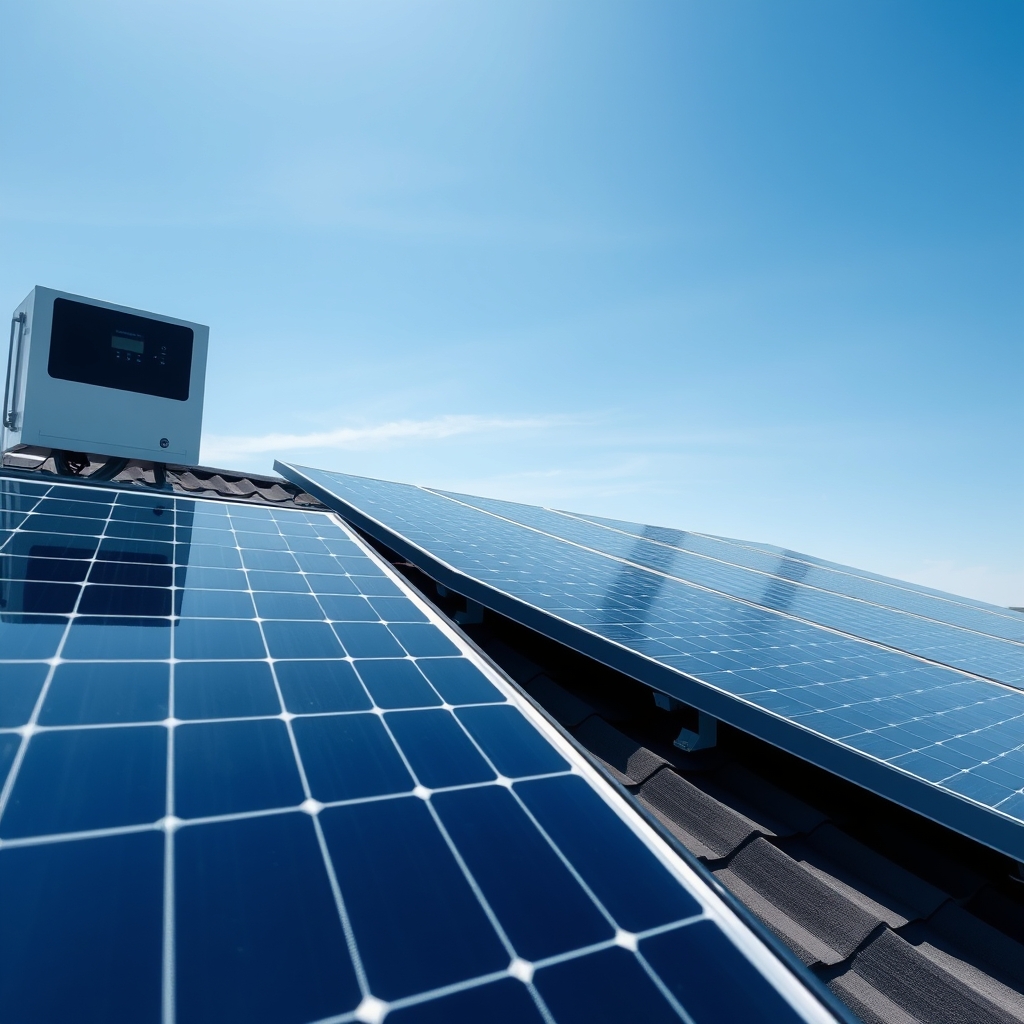 10 kW güneş paneli + inverter seti