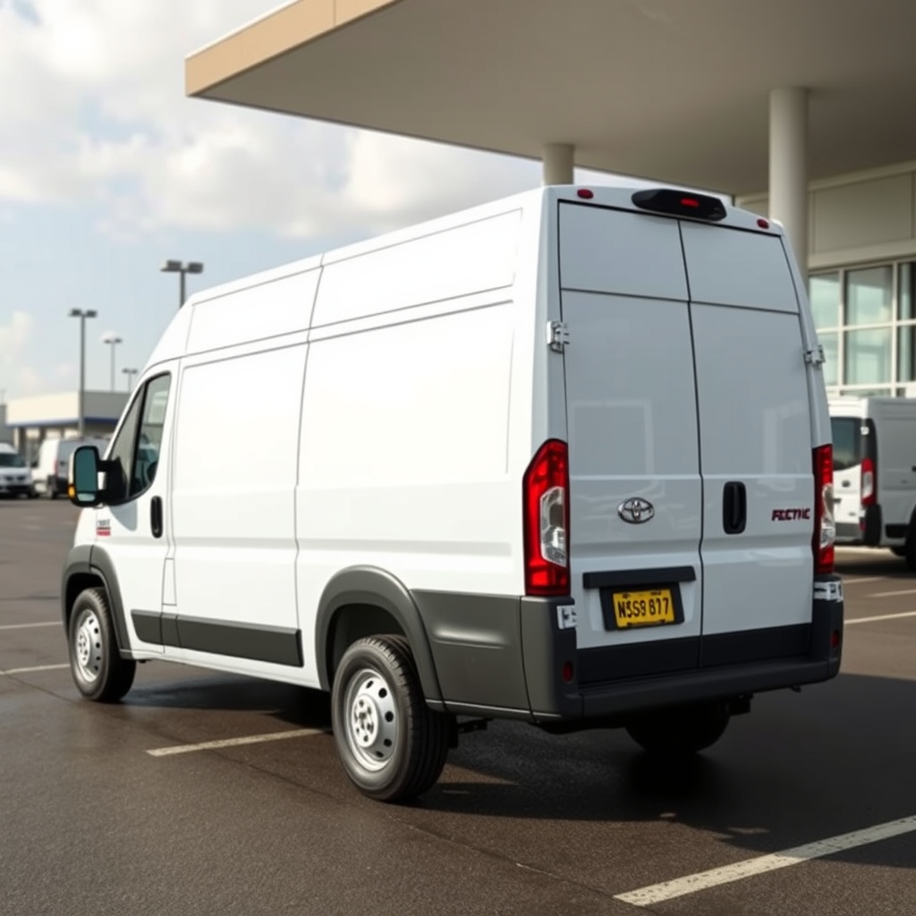 Elektrikli hafif ticari van, 2027 model — ön sipariş